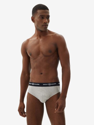 WESTMARK LONDON Slip 'Brief' in Grijs: voorkant