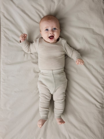 NAME IT Skinny Leggings 'NBNWax' in Beige: front