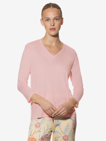 Mey Pajama Shirt 'Alena' in Pink: front