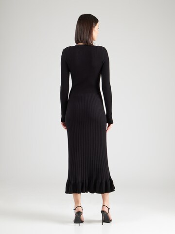 YAS - Vestido de malha 'YASMIKKE' em preto