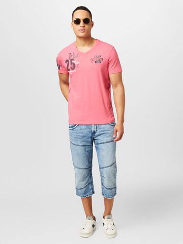 CAMP DAVID T-Shirt in Pink