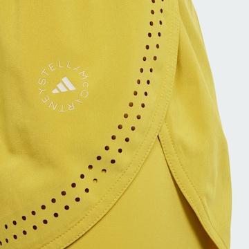 ADIDAS BY STELLA MCCARTNEY Regular Спортен панталон 'TruePurpose 2-in-1' в жълто