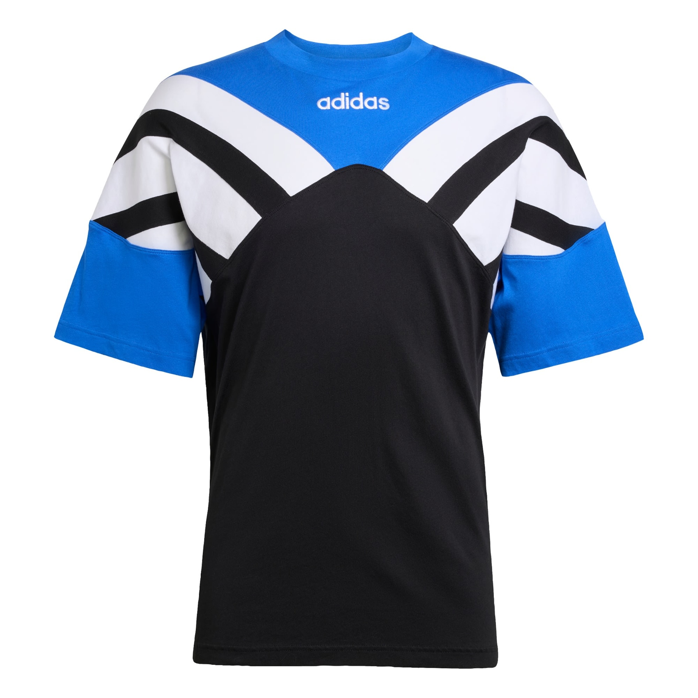 T-Shirt 'Archive Cutline' ADIDAS ORIGINALS en noir : devant