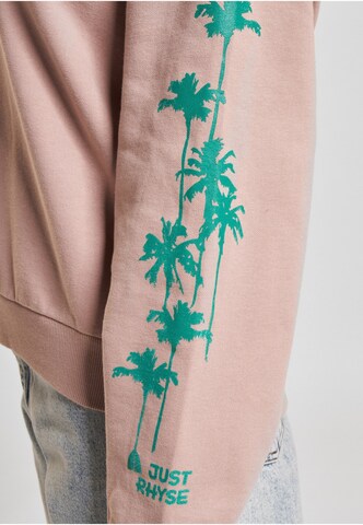 Just Rhyse Mikina 'Night in Paradise' – pink