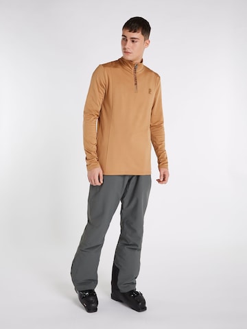 PROTEST Athletic Sweatshirt 'WILL' in Brown