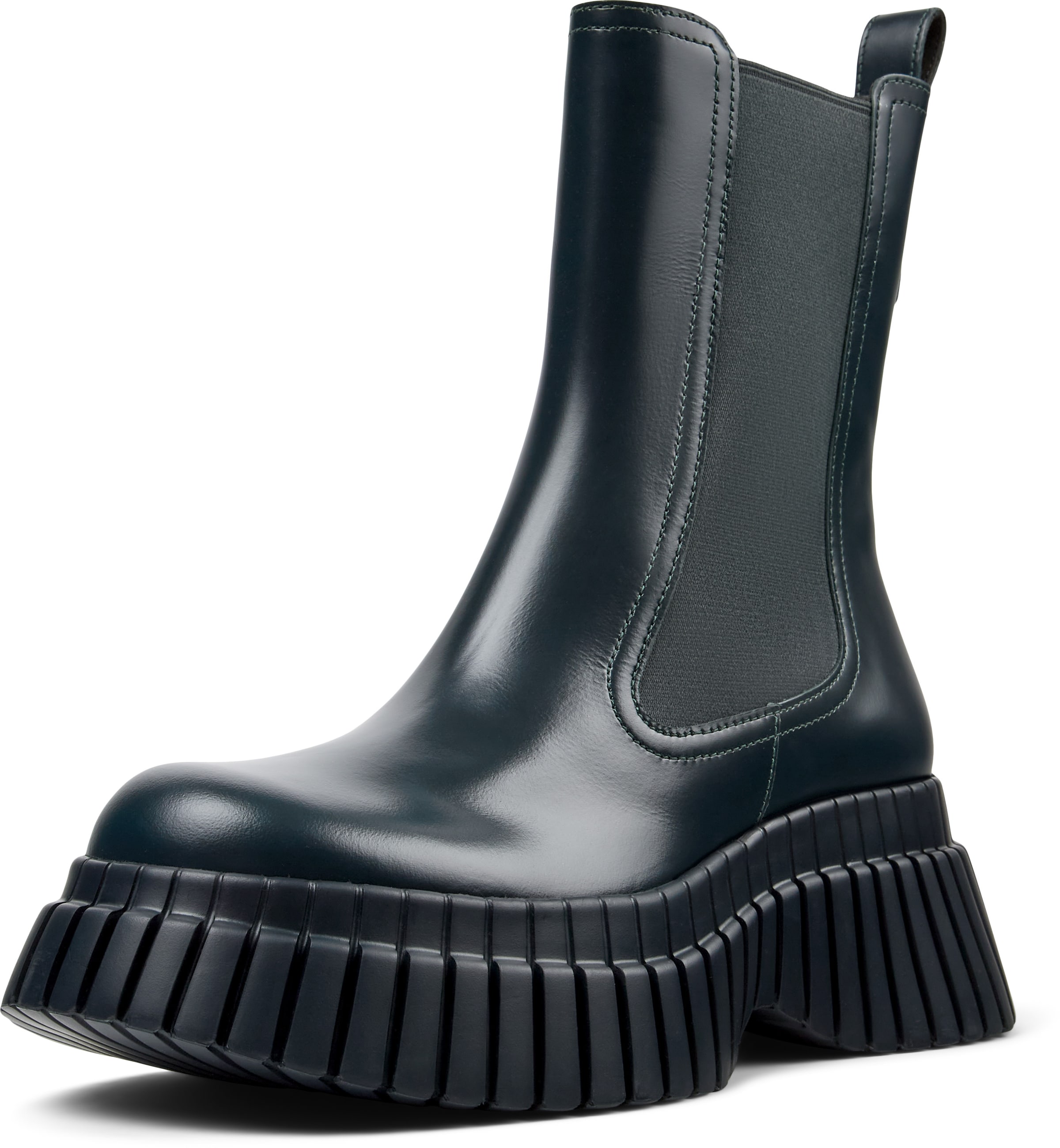 Boots chelsea di CAMPER in verde: frontale