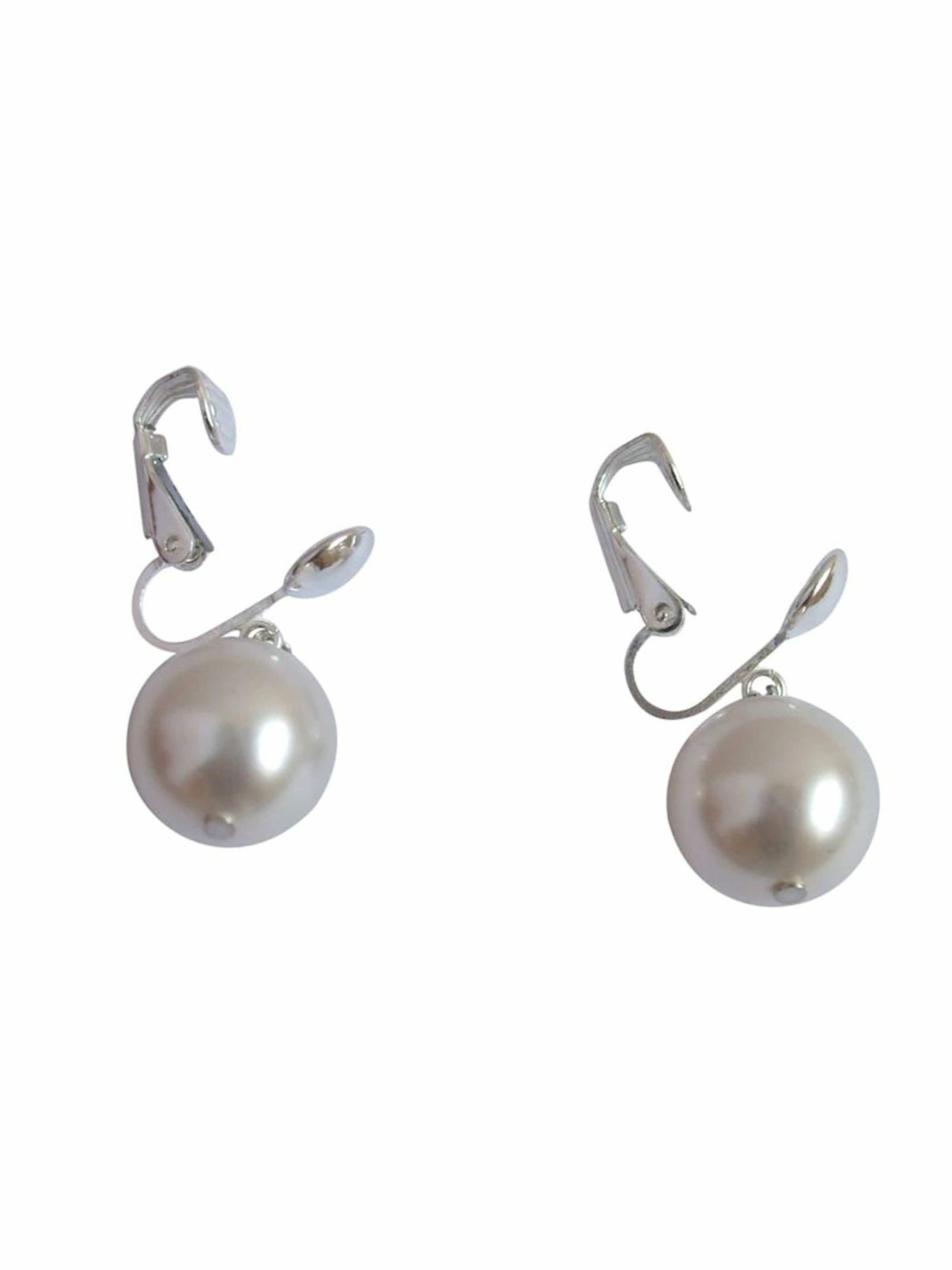 Gemshine Ohrringe in Weiß