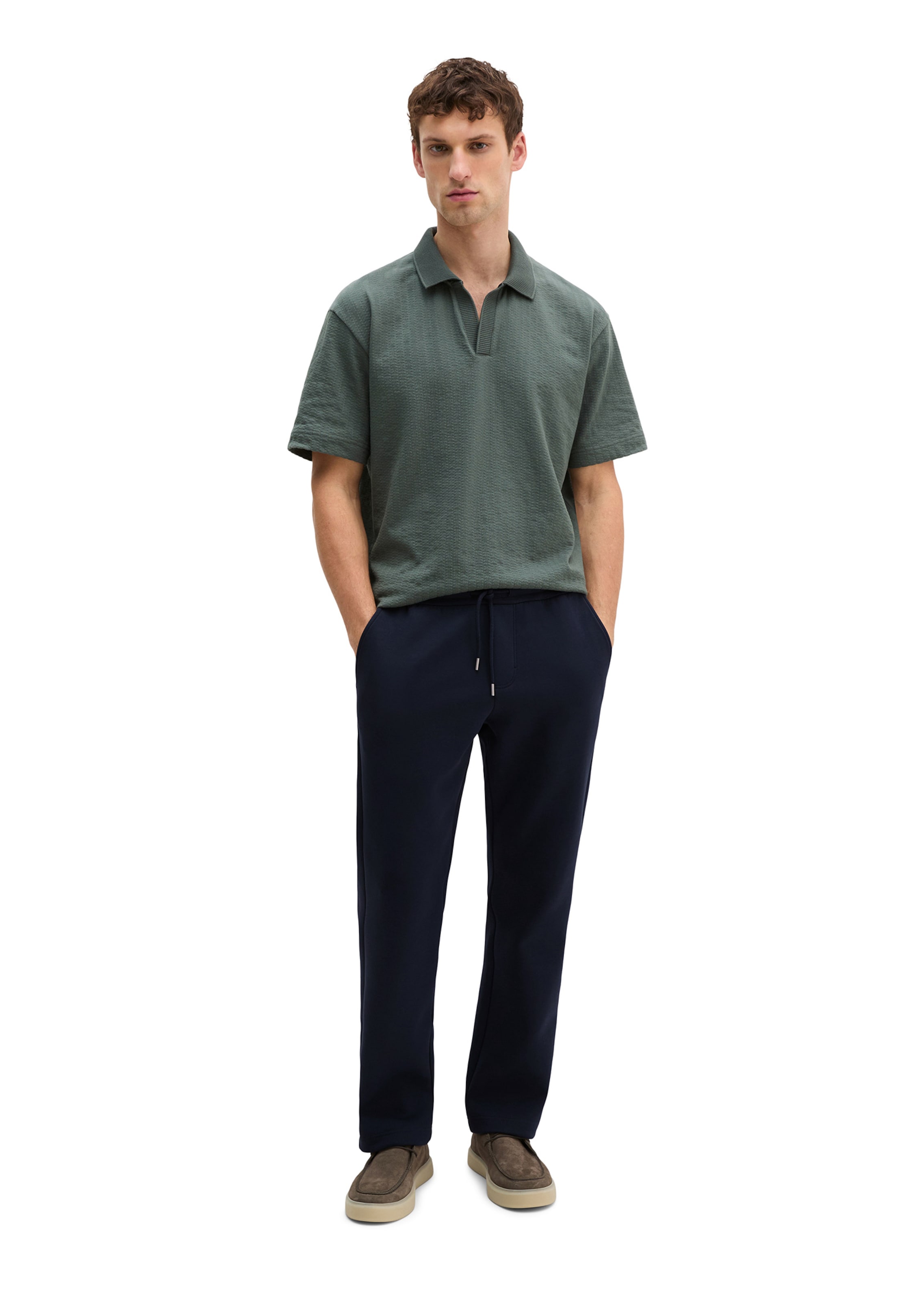 Marc O'Polo Regular Hose in Blau