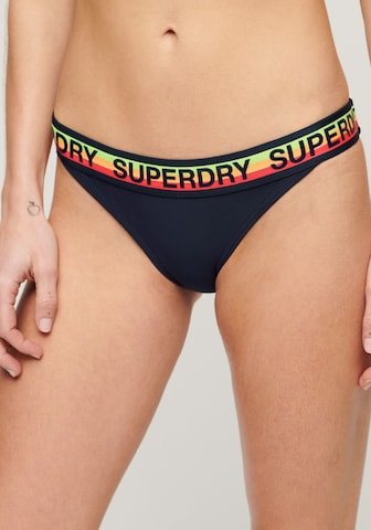 Superdry Bikinibroek in Blauw: voorkant