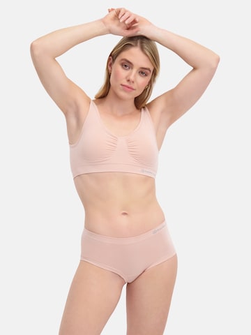 Panty di Bamboo basics in beige: frontale