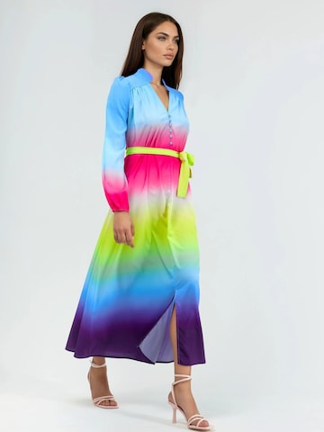 MSN Collection Shirt dress in Mixed colours