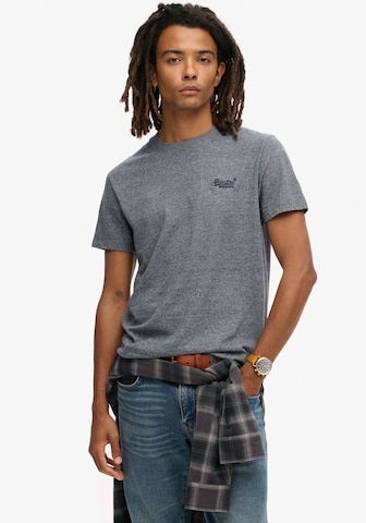 Tricou 'Essential' de la Superdry pe gri: față