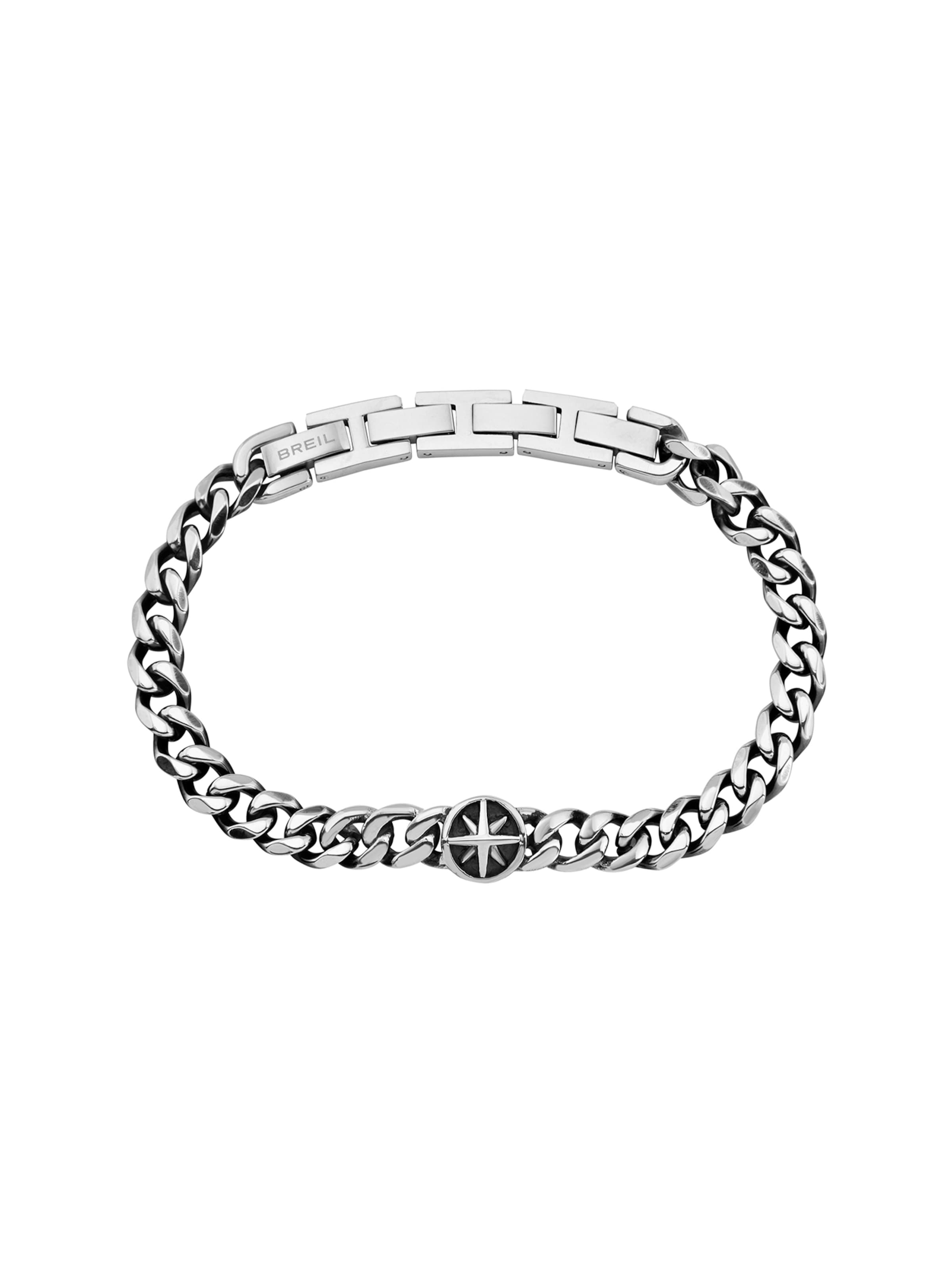 Breil Armband 'Dock' in Zilver: voorkant