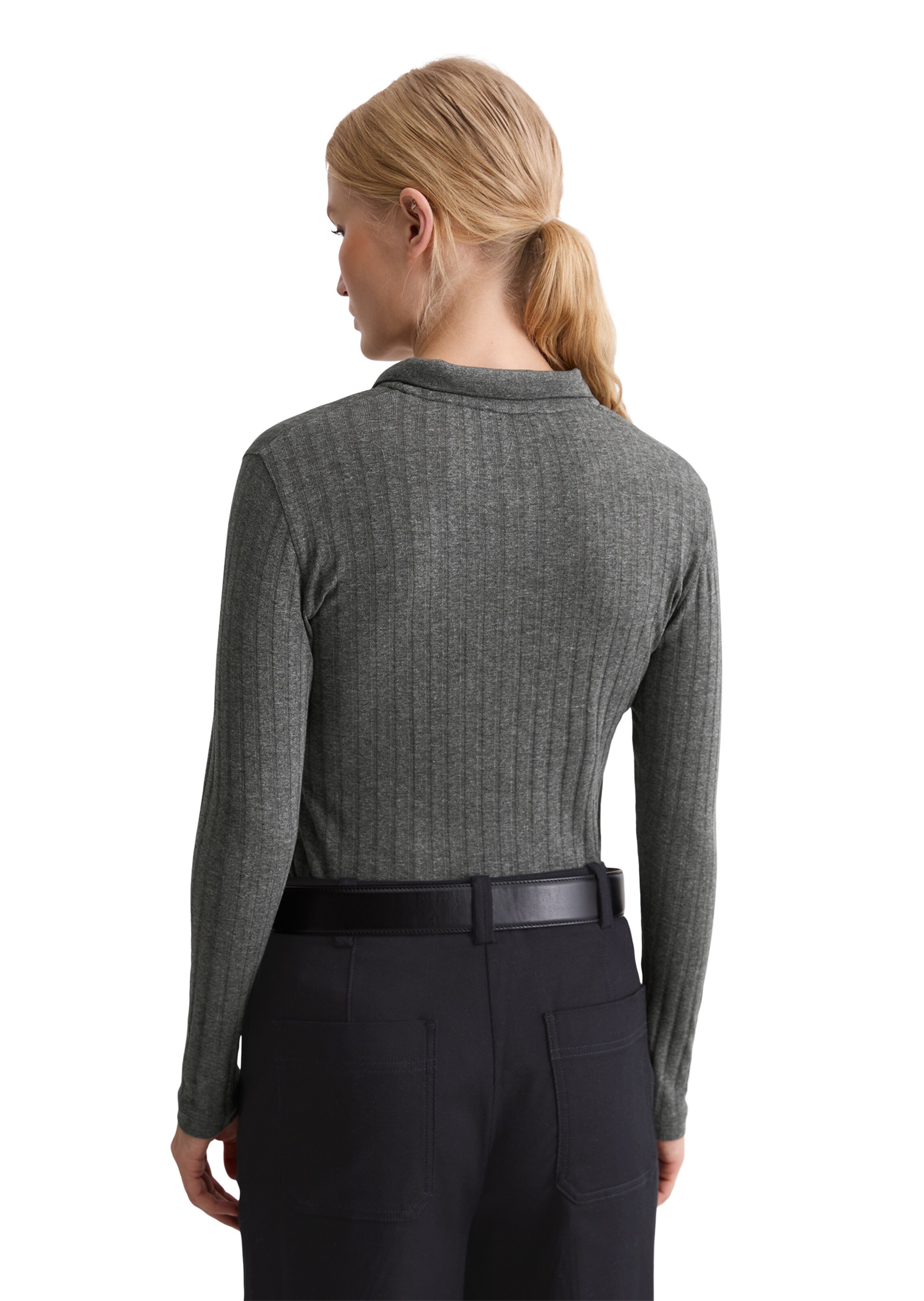 Marc O'Polo Poloshirt in Grau