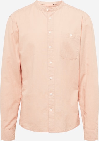 BLEND Slim fit Button Up Shirt 'SEA' in Pink: front