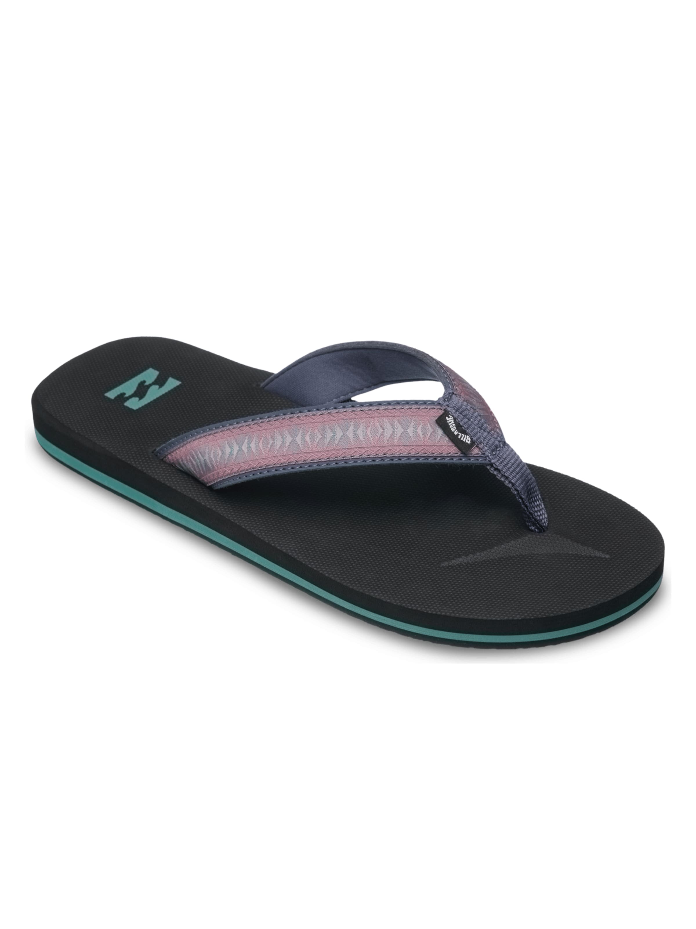 BILLABONG T-Bar Sandals 'All Day Jacquard' in Indigo / Cyan blue / Purple / Light purple, Item view