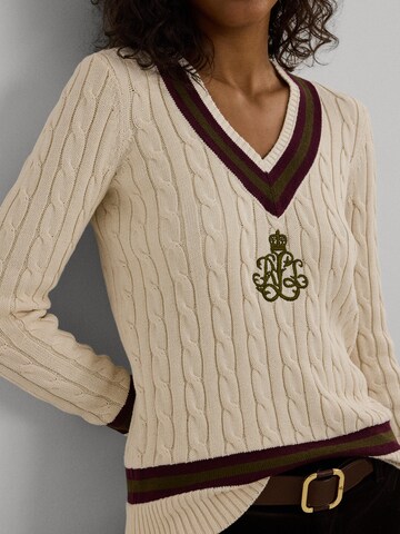 Pullover 'MEREN' di Lauren Ralph Lauren in beige