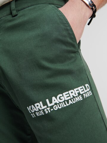 Karl Lagerfeld Regular Chino in Groen