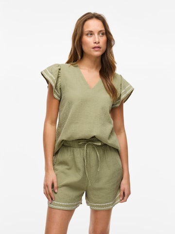 VILA Shirt 'Tovan' in Green: front