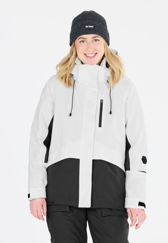 SLOPE Jacke 'Kenai' in Weiß: Vorderseite