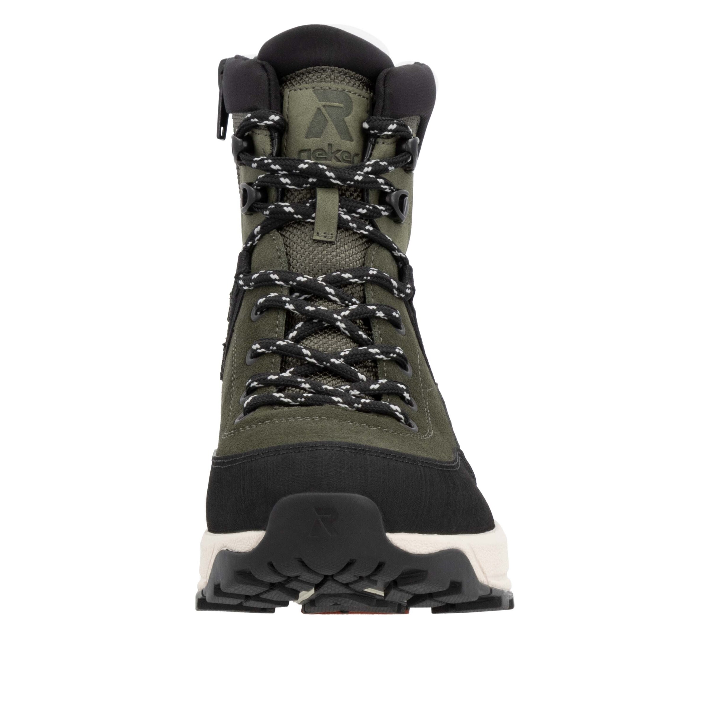 Bottines à lacets 'Evolution' Rieker Sport en vert
