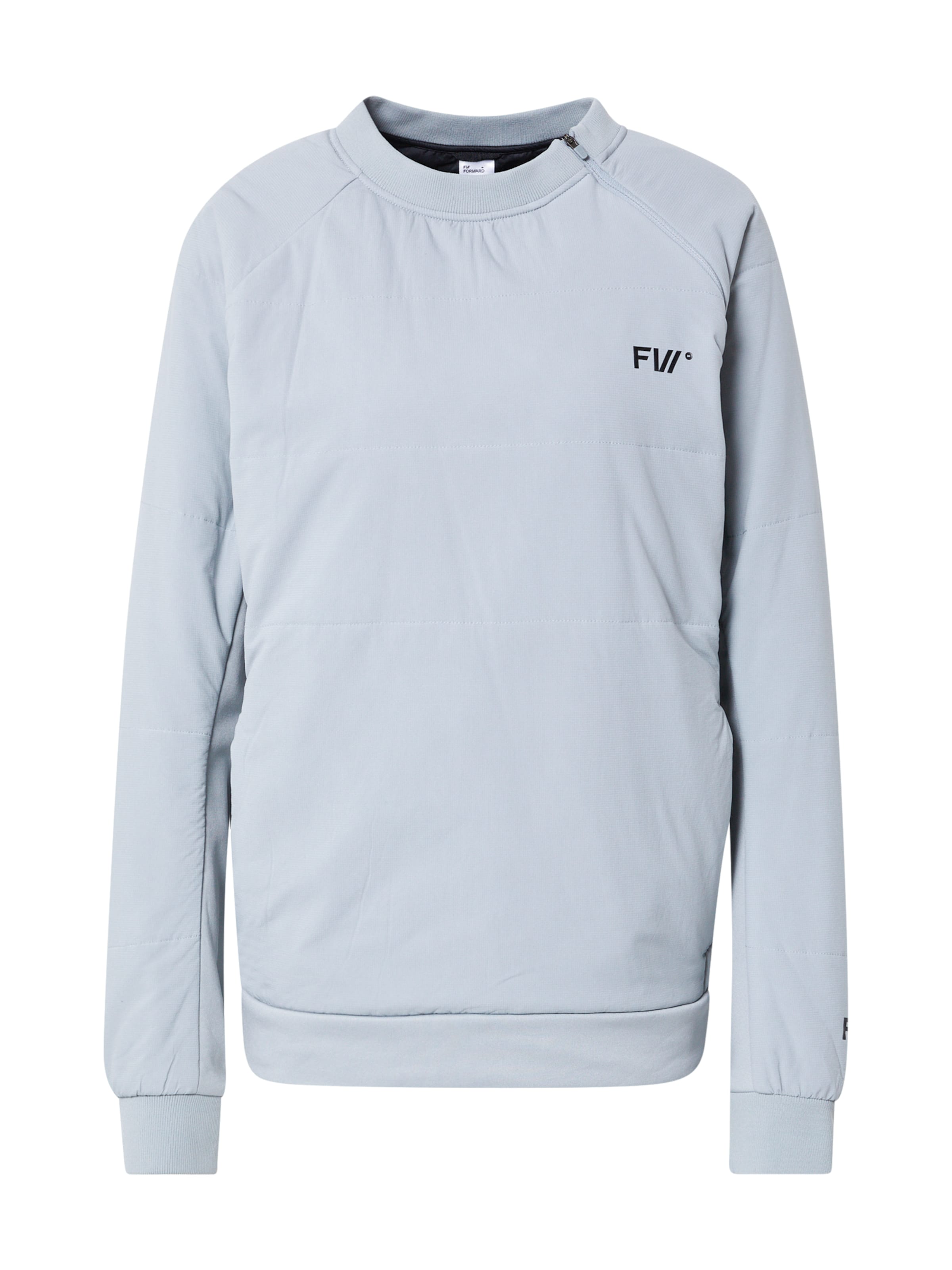 FW Суичър 'MANIFEST' в сиво: отпред