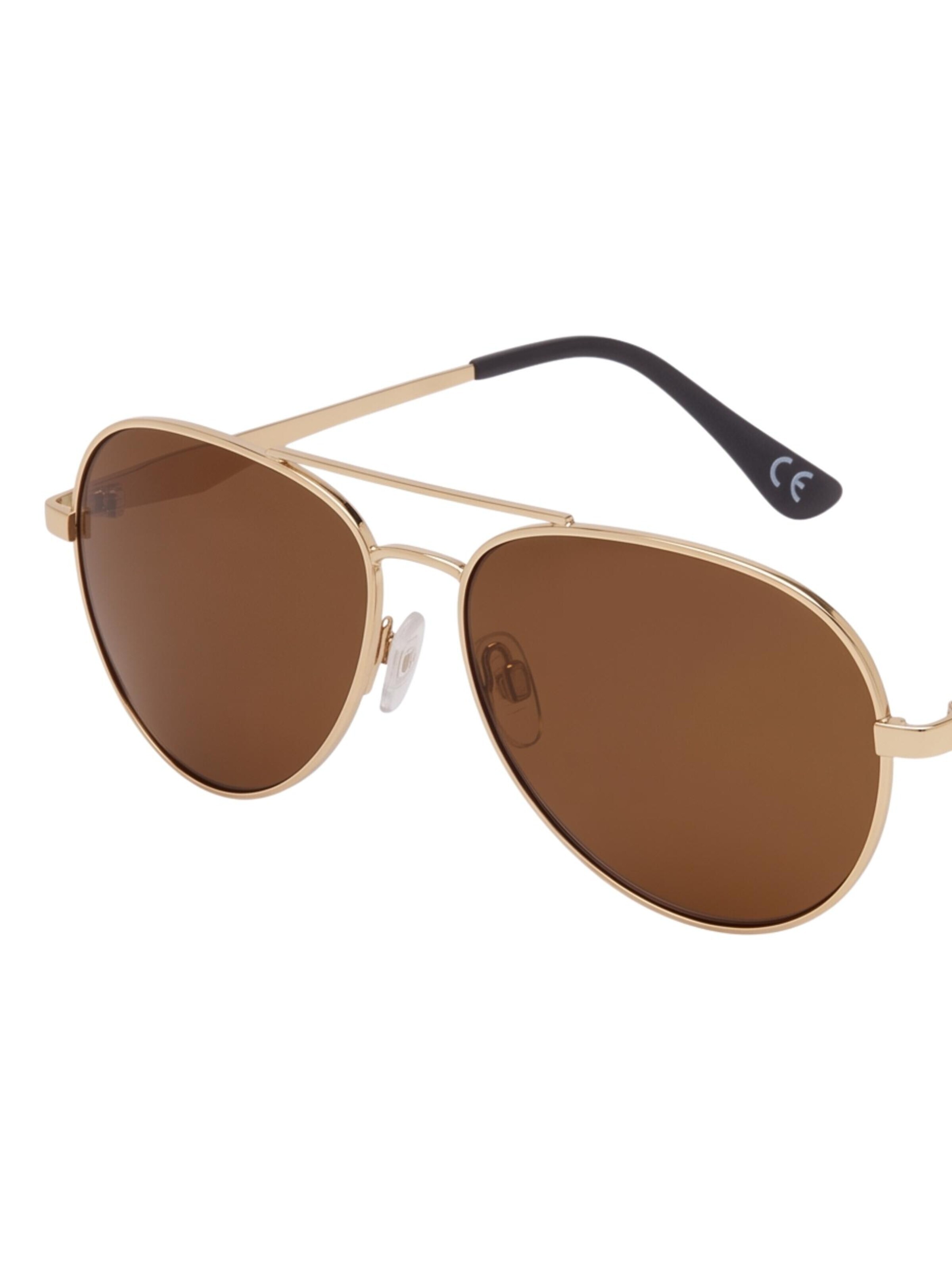 Maxte Sonnenbrille 'Solo-Solis Pilot'‌‌ in Braun