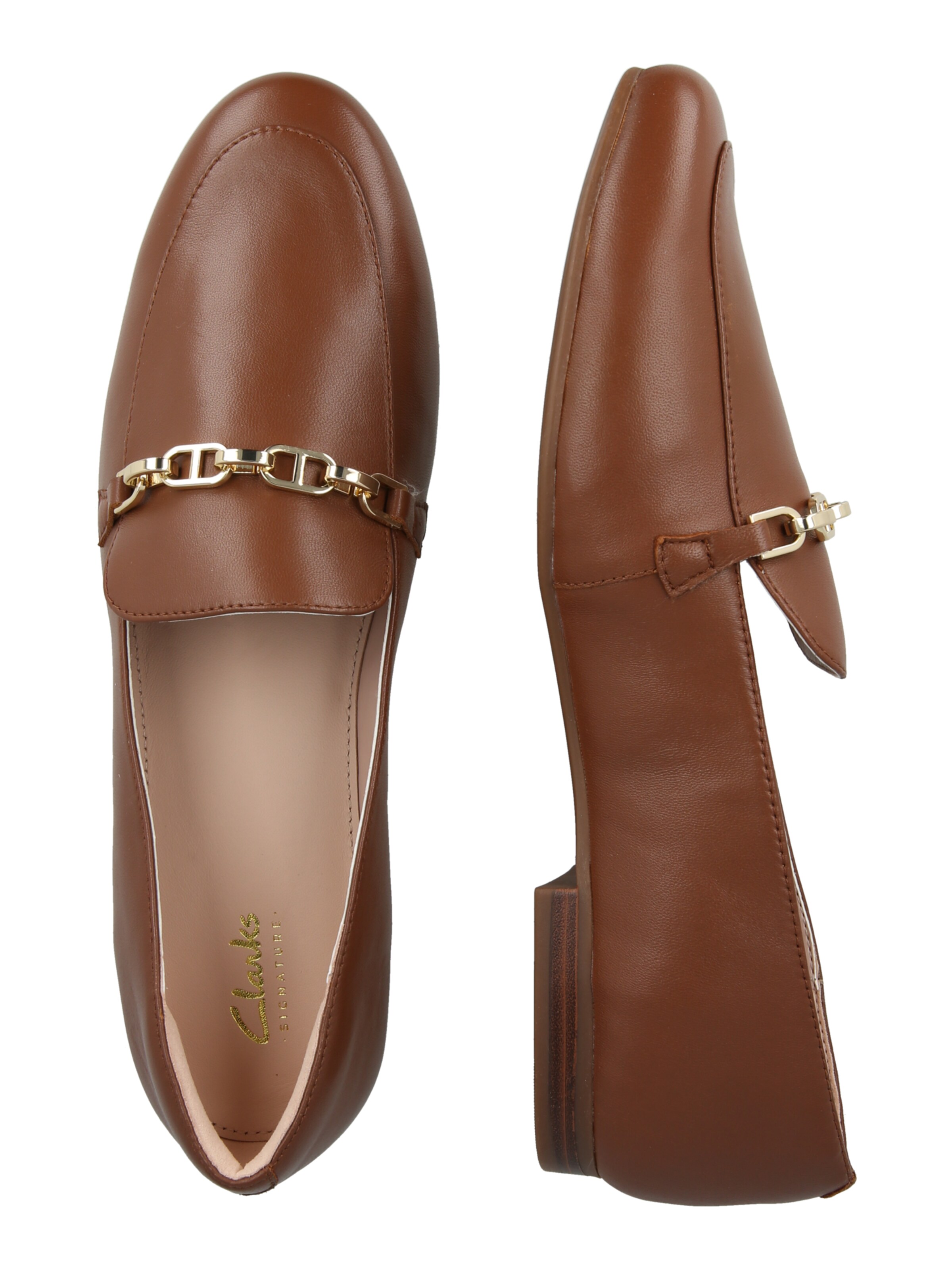 CLARKS Παντοφλέ 'Tamna Iris' σε καφέ: πλευρά