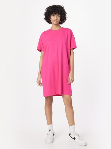 PIECES - Vestido 'Ria' en rosa: frente