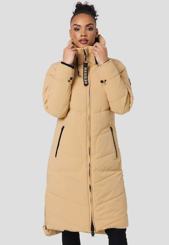 Manteau fonctionnel 'Benikoo' MARIKOO en beige : devant