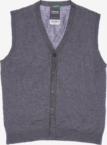 UNITED COLORS OF BENETTON Sweater & Cardigan in XL in Grey: front