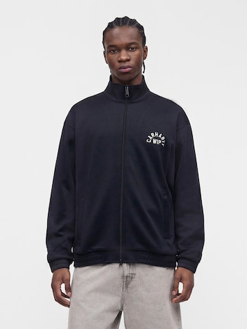 Carhartt WIP Jopa na zadrgo 'Bolon' | modra barva: sprednja stran