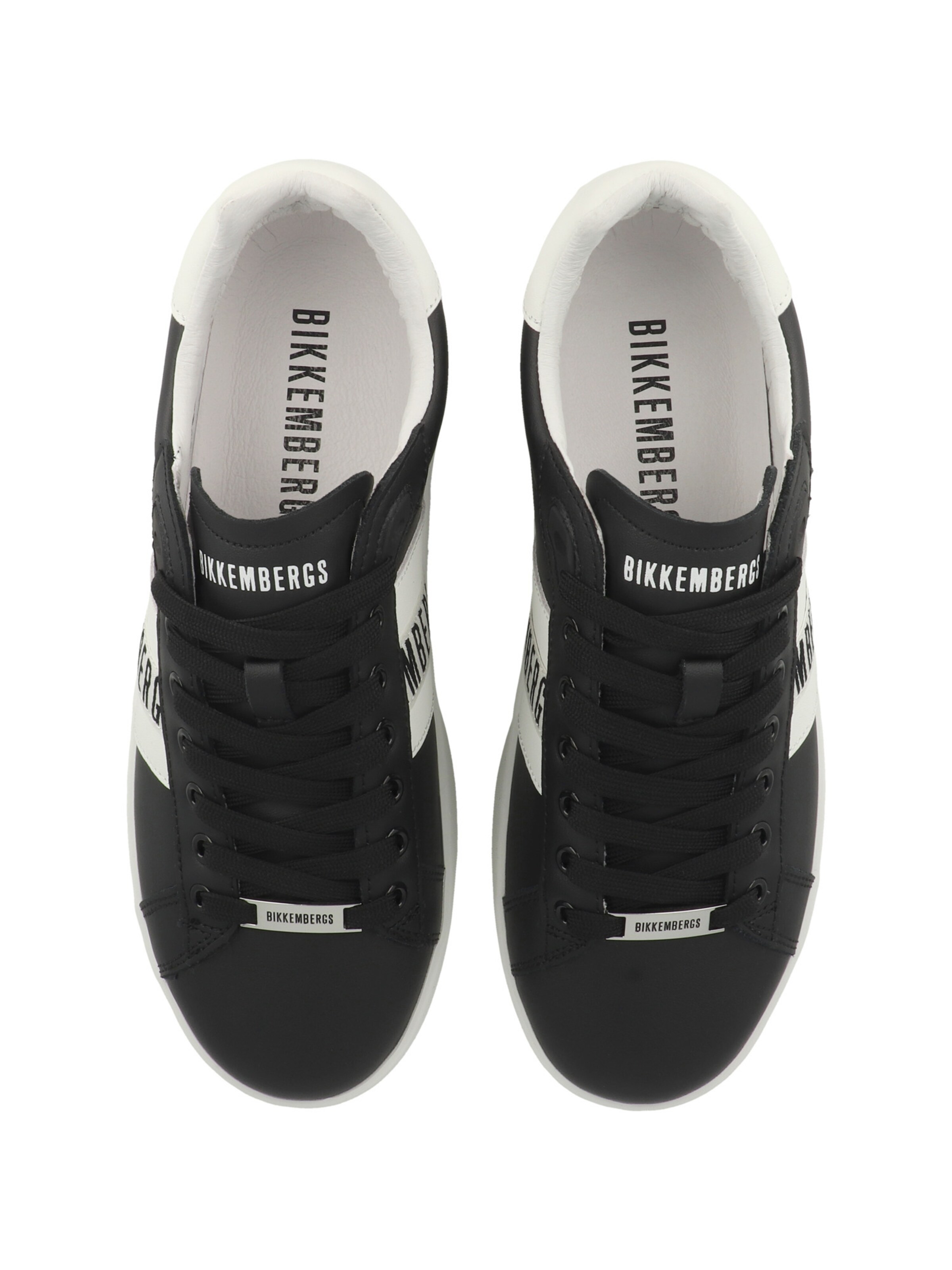Baskets basses 'Recoba' BIKKEMBERGS en noir