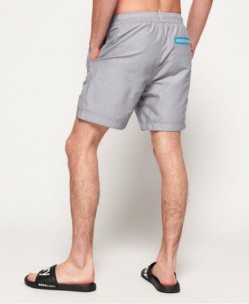 Superdry Board Shorts 'Water' in Grey