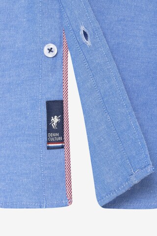 DENIM CULTURE - Ajuste regular Camisa 'JARELL' en azul