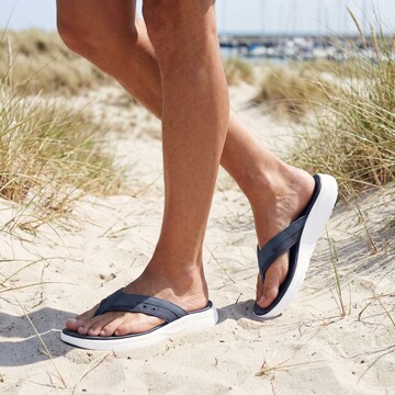 BEACH TIME T-Bar Sandals in Blue