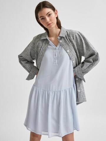 SELECTED FEMME Košilové šaty 'Abigail' – modrá