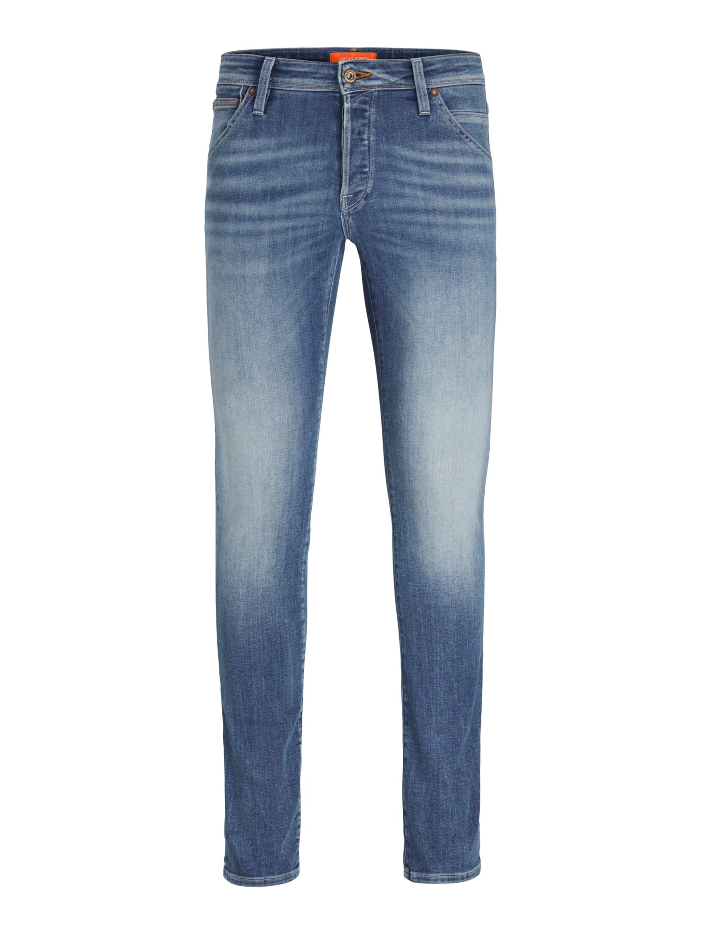 JACK & JONES Baggy Jeans 'Glenn' in Blauw: voorkant