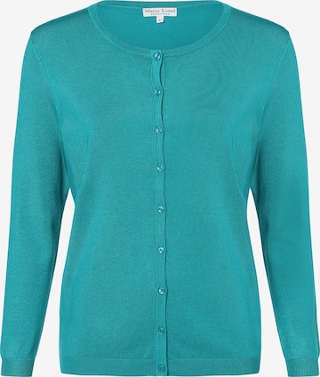 Marie Lund Knit Cardigan in Blue: front