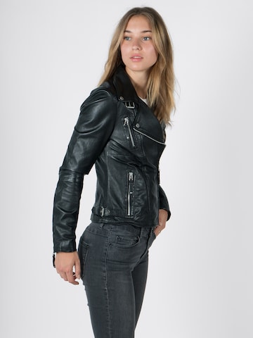 FREAKY NATION Between-Season Jacket 'BikerPrincess' in Black