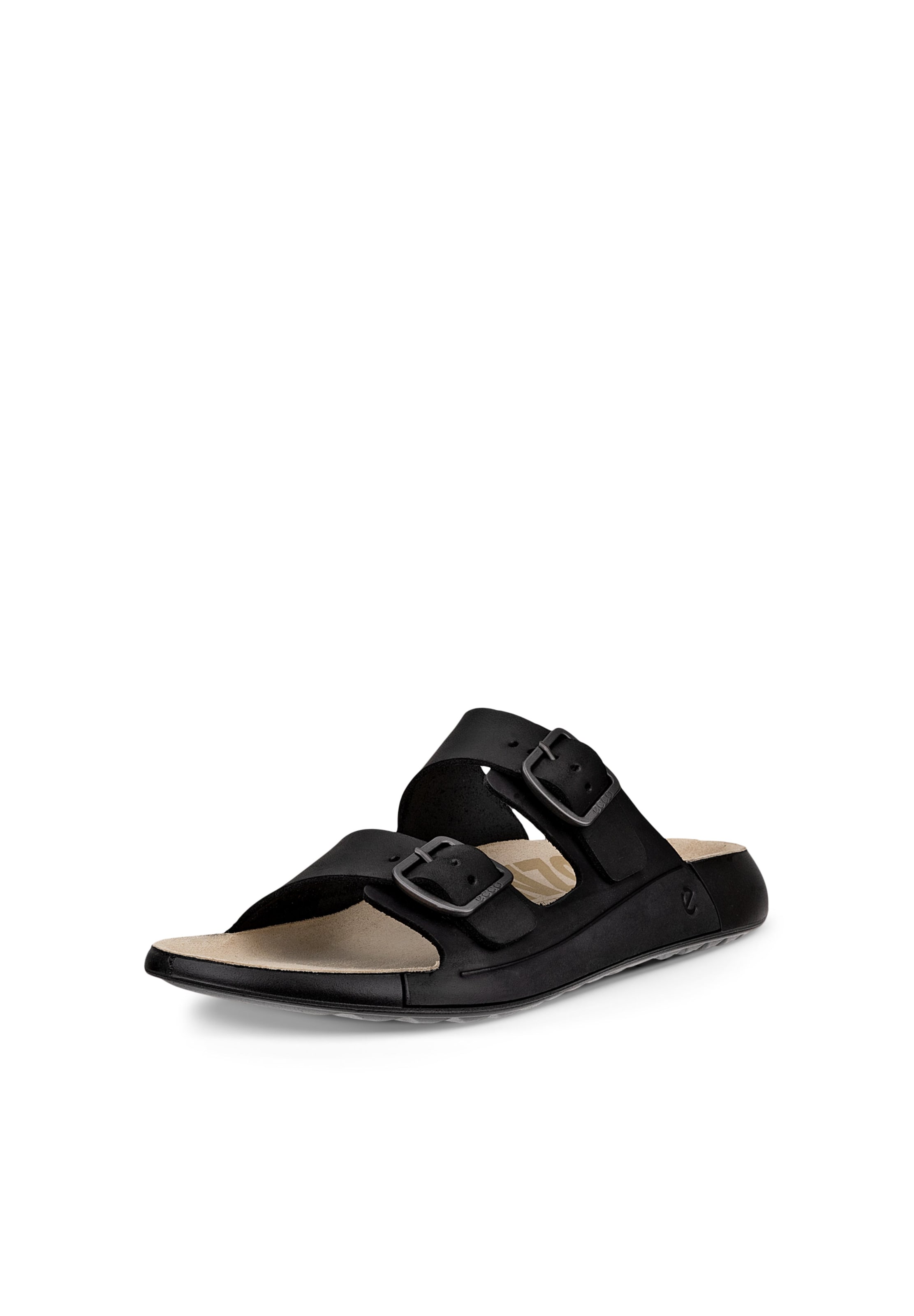 Mule ECCO en noir : devant