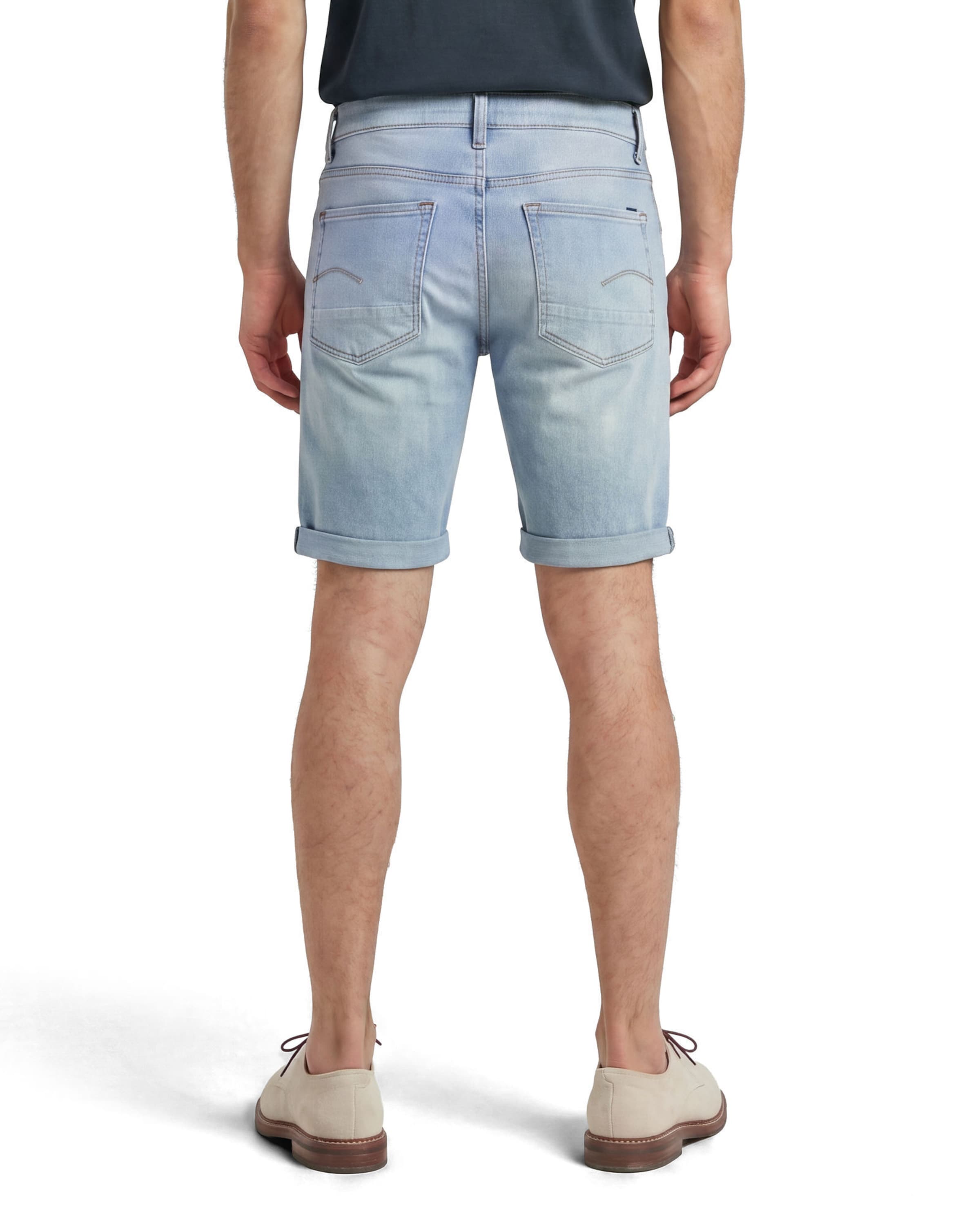 G-STAR Slimfit Shorts-Denim ' ' in Blau: Vorderseite
