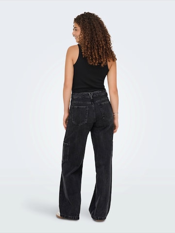 Loosefit Jean 'ONLKIRA' ONLY en noir