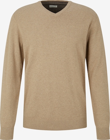 Pullover di TOM TAILOR in beige: frontale