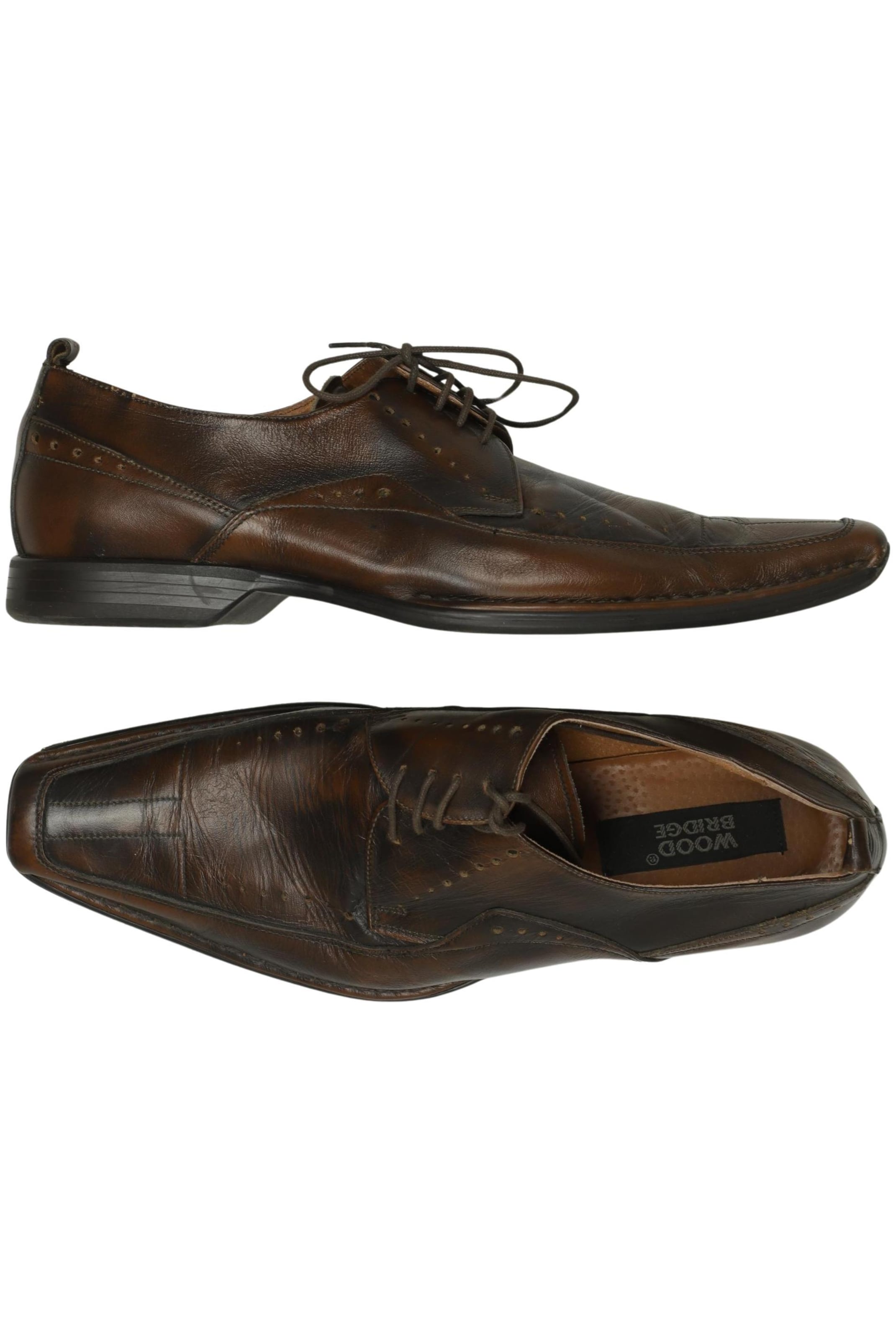 WOOD WOOD Halbschuh 45 in Braun: Vorderseite