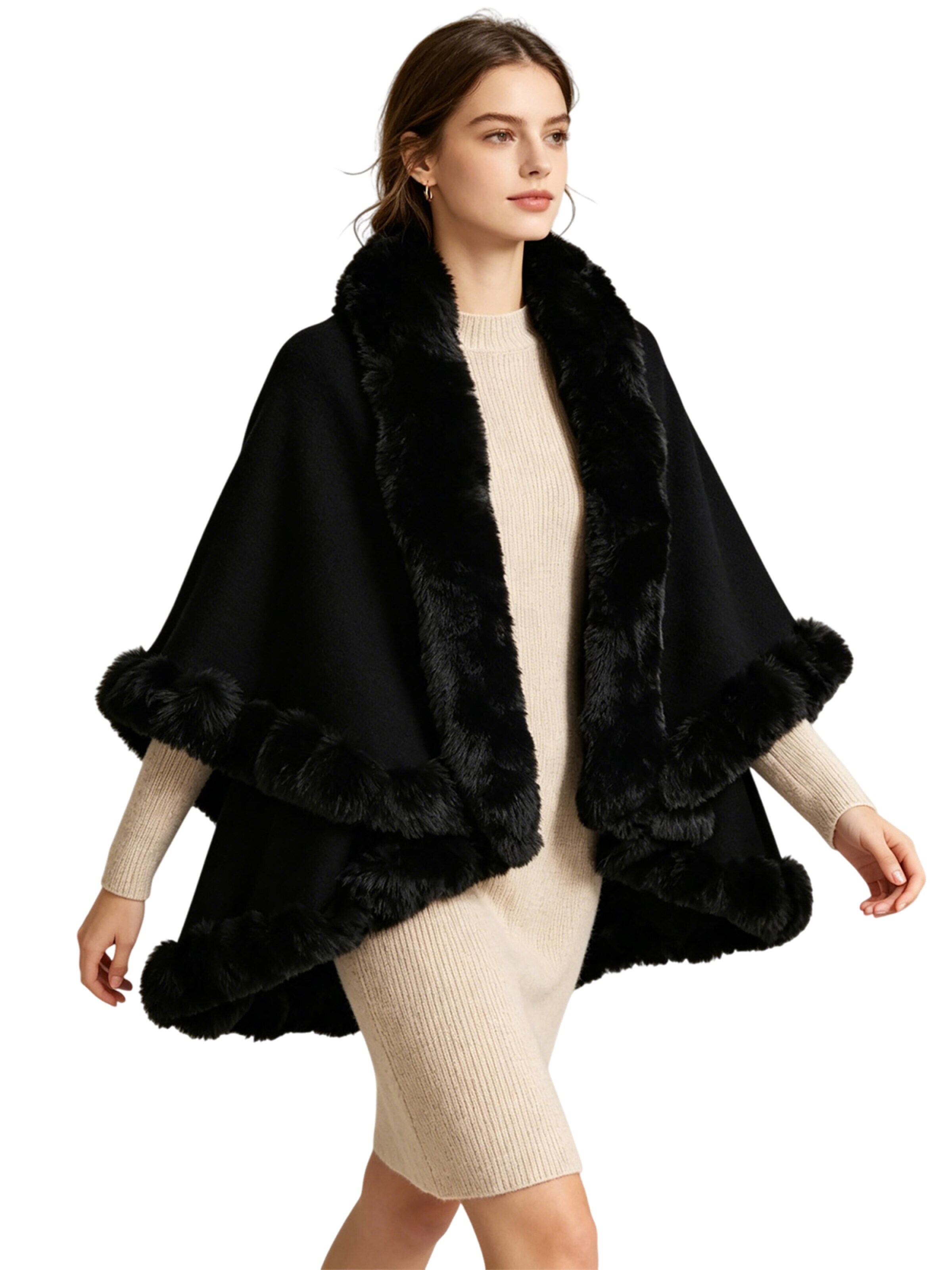Magicshe Cape‌‌‌‌‌‌‌‌‌‌ in Schwarz