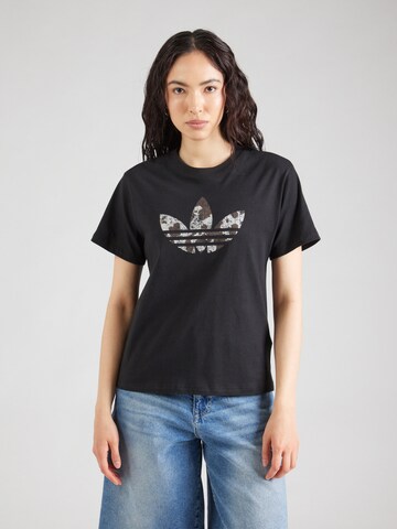 ADIDAS ORIGINALS Футболка 'TRF' в Черный: спереди