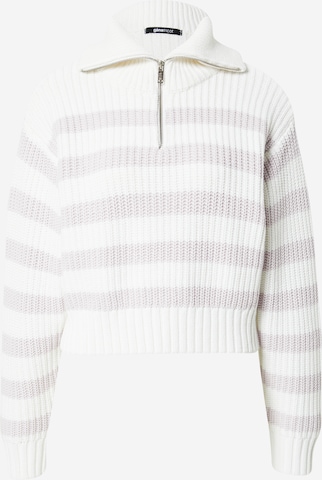 Gina Tricot Sweater 'Lizzie' in White: front
