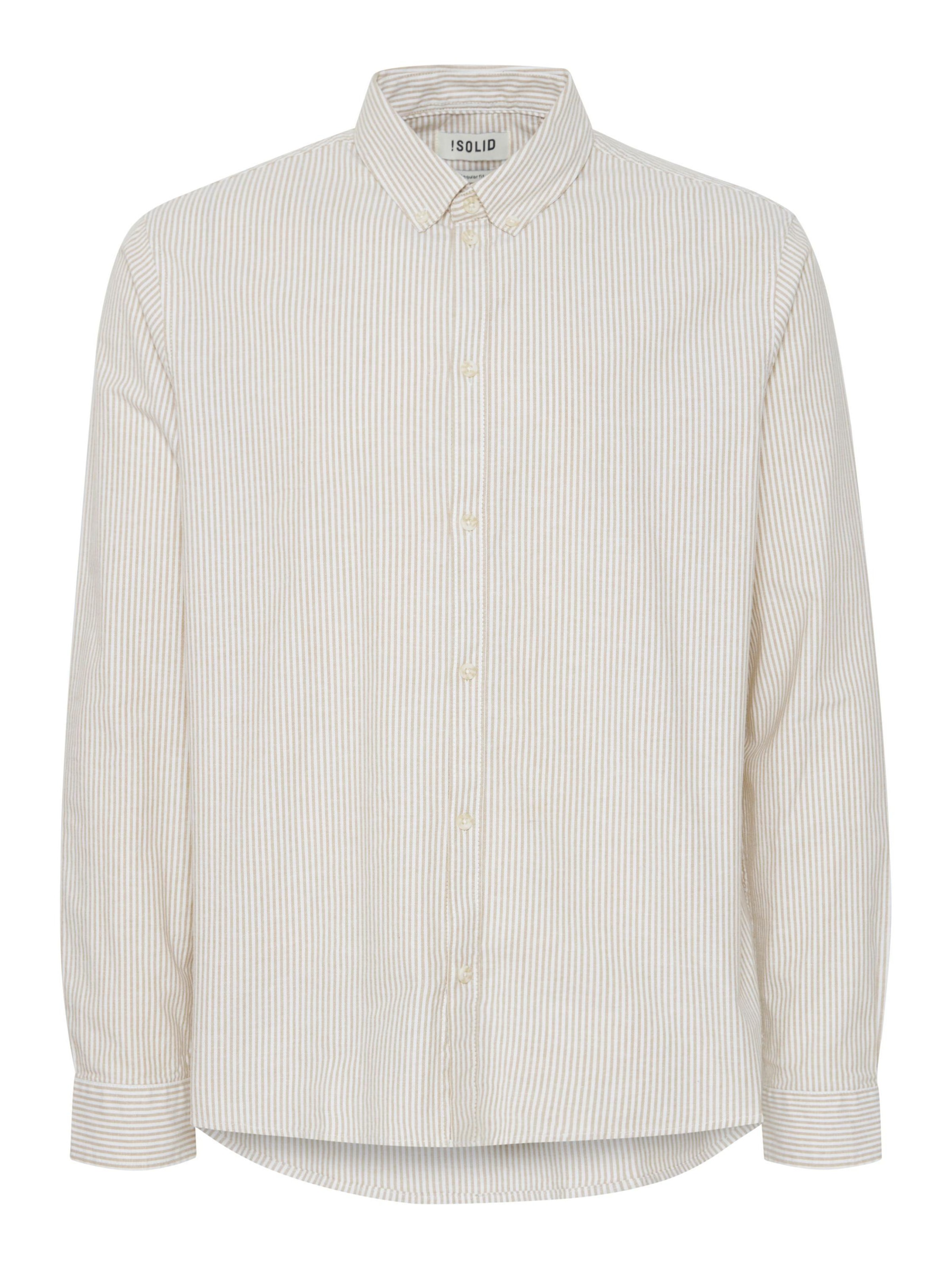 !Solid Hemd 'SDVal' in Beige: Vorderseite