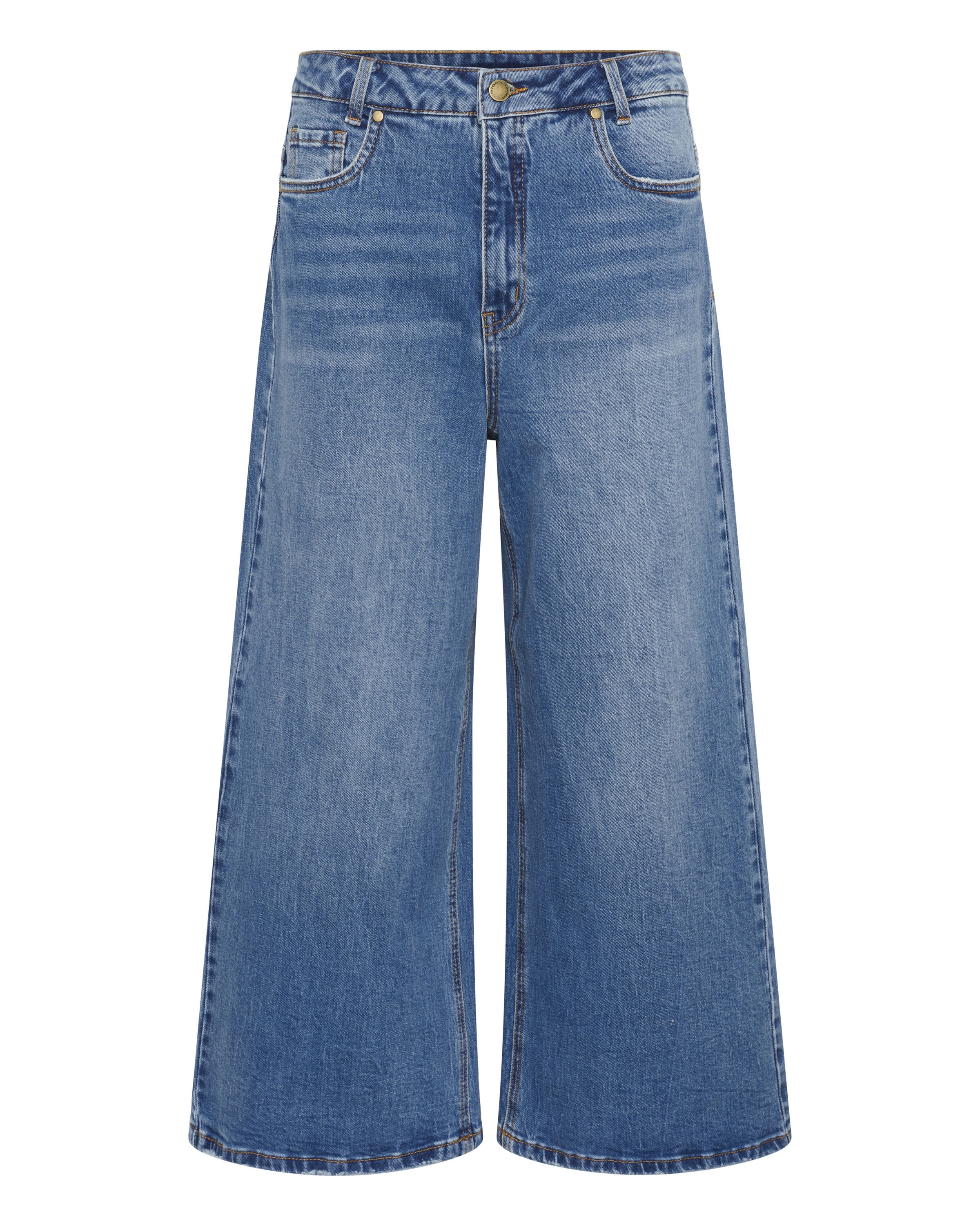 My Essential Wardrobe Wide Leg Jeans 'Alma' i blå: forside